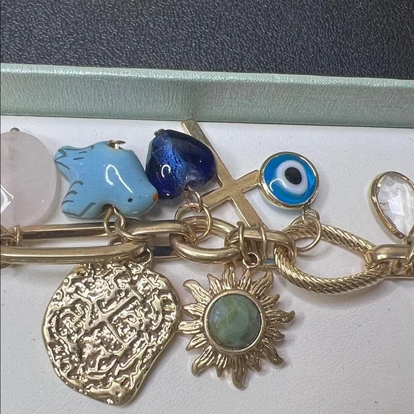 Atterri | Freshwater Pearl Semi Precious Stone Faith Prayer🙏🏽Inspired Bag Charm - Picture 7 of 9